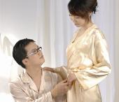 宮廷絲綢套裝