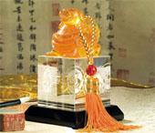 誠信貔貅水晶藝品