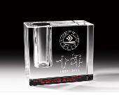 水晶工藝品臺(tái)座右銘