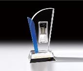 水晶與純銀條組合