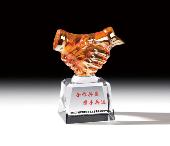 水晶工藝品 獎(jiǎng)牌