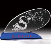 水晶工藝品臺(tái)座 獎(jiǎng)牌