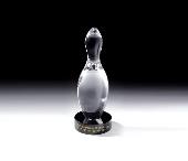 水晶臺座右 獎牌