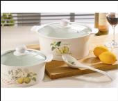 雨果陶瓷鍋3件套禮盒裝（Apple巧婦鍋）