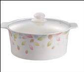 雨果10寸陶瓷鍋（飄葉情懷巧婦鍋）