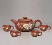 紫砂茶具（國色天香）