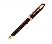 派克08卓爾寶石紅金夾墨水筆