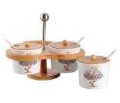 順祥方丹3.5寸調(diào)味盅配匙6件套