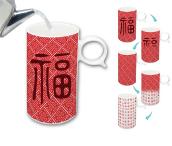 個(gè)性定制雙重變色福字杯