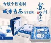 城市青花個(gè)性定制電子套裝 